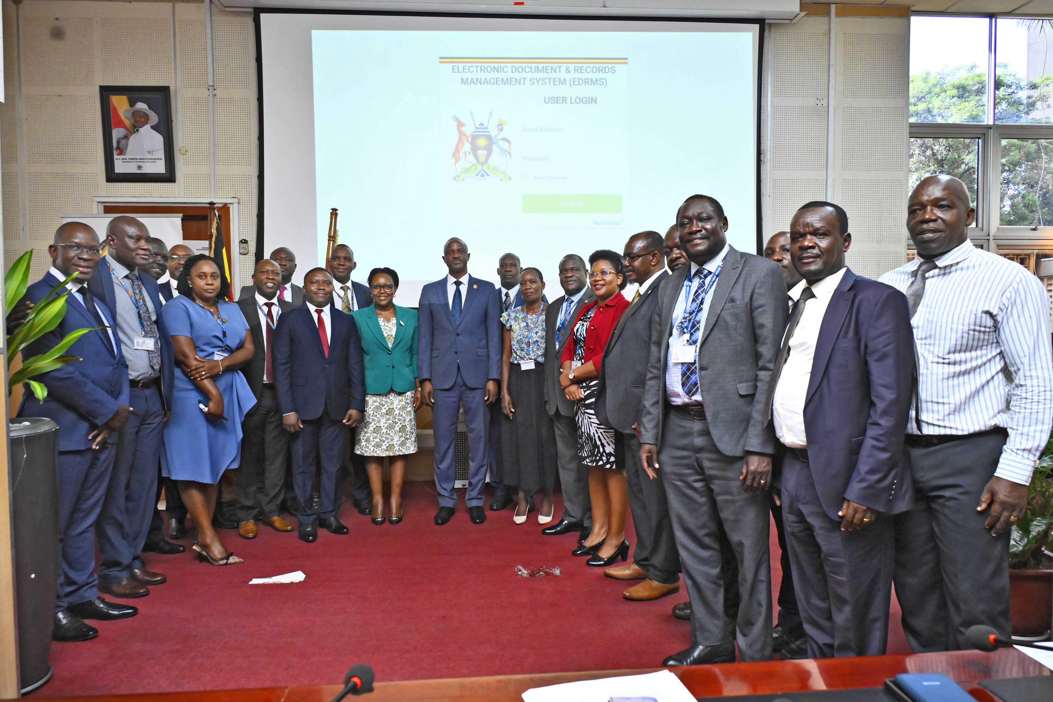 Electronic Document and Records Management System (EDRMS) Launched