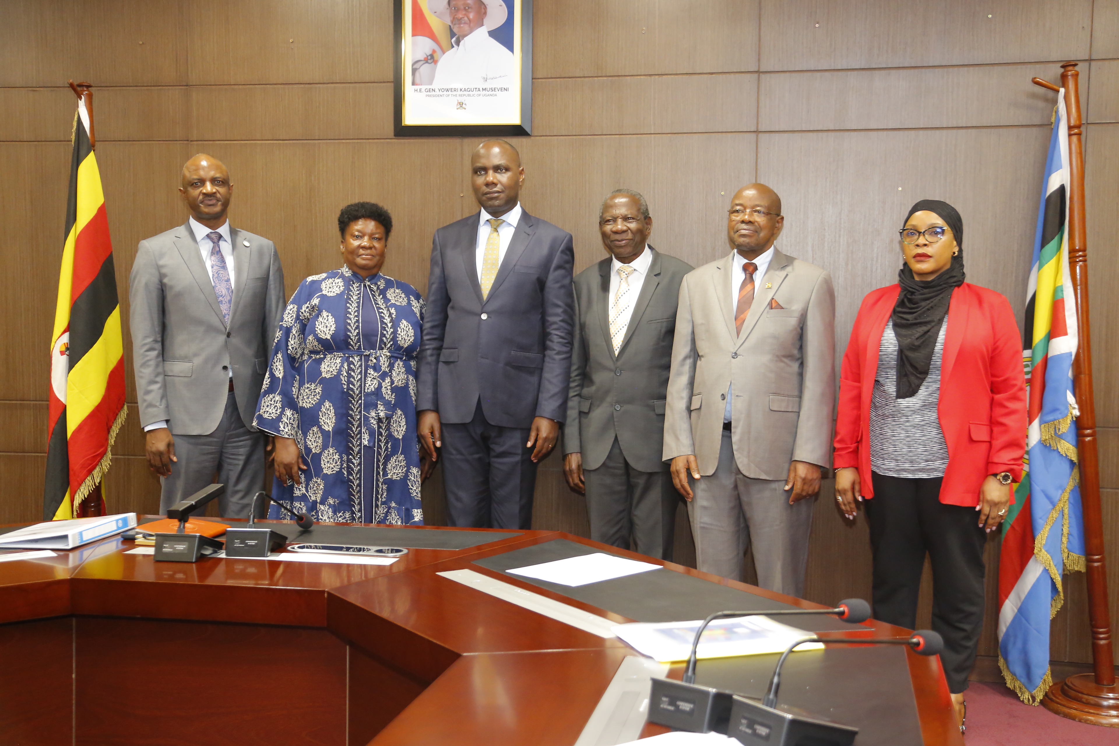 New Leadership: Kasaija Hands Over Office to Musasizi