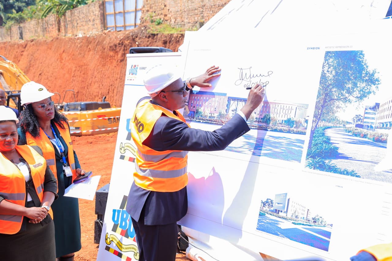 Groundbreaking Ceremony Held For Construction of Statistics House Entebbe Office Block