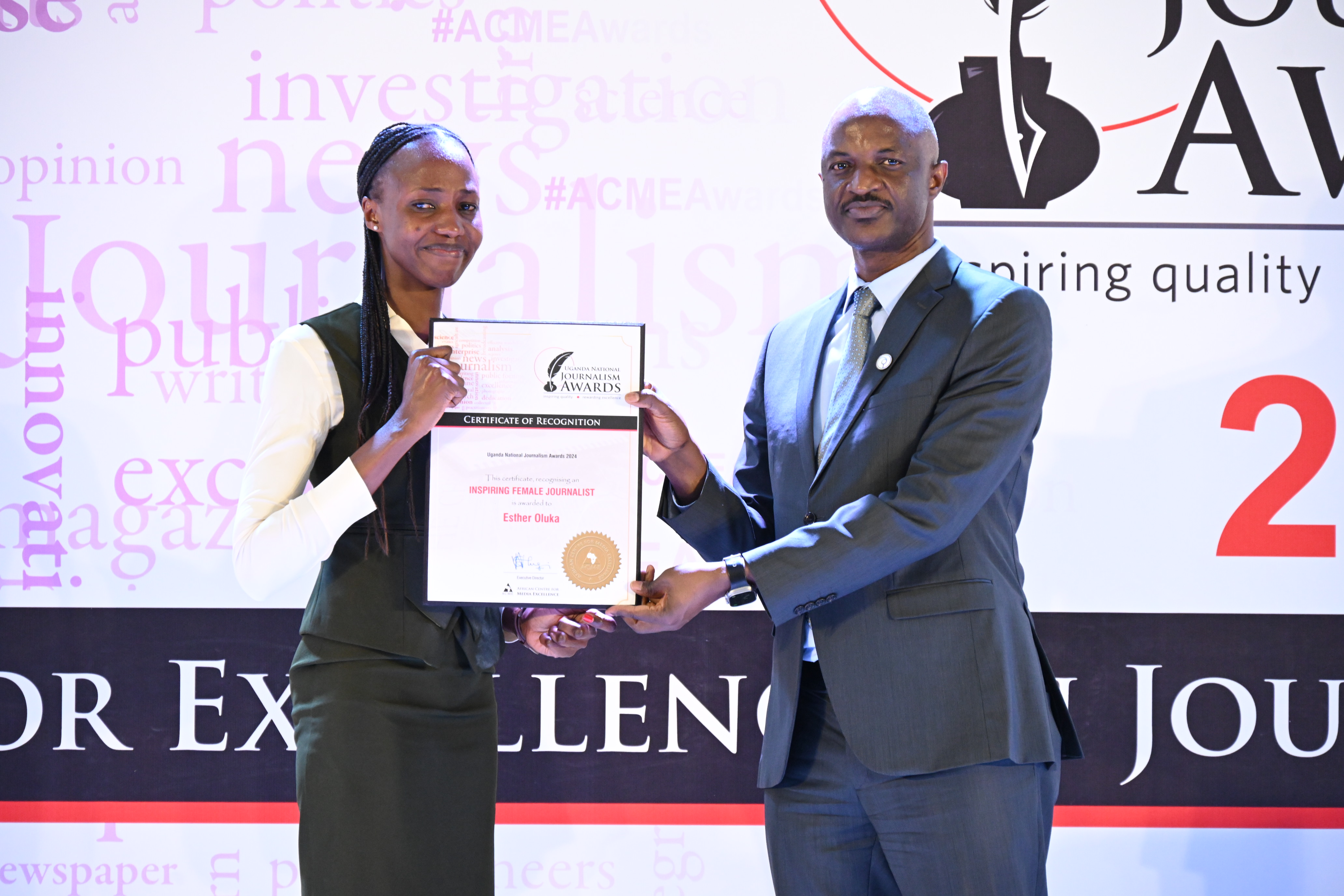 PSST at The Uganda National Journalism Awards (UNJA) Gala 