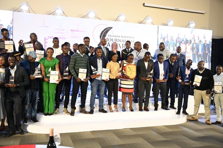 PSST at The Uganda National Journalism Awards (UNJA) Gala 