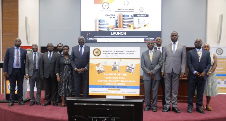 Finance Ministry Launches Strategic Plan, Client Charter and Service Delivery Standards