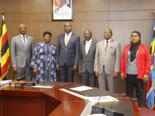 New Leadership: Kasaija Hands Over Office to Musasizi
