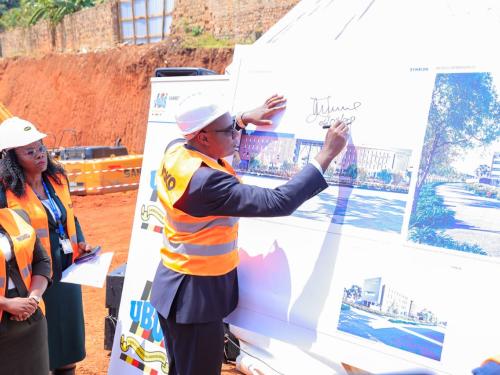 Groundbreaking Ceremony Held For Construction of Statistics House Entebbe Office Block