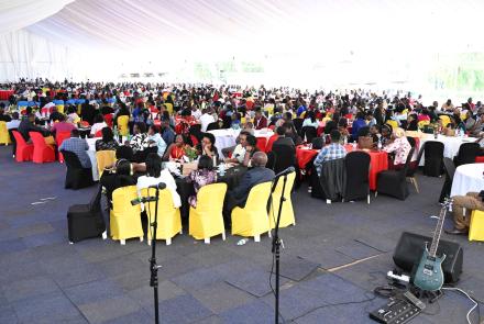 General staff meeting at speke resort munyonyo